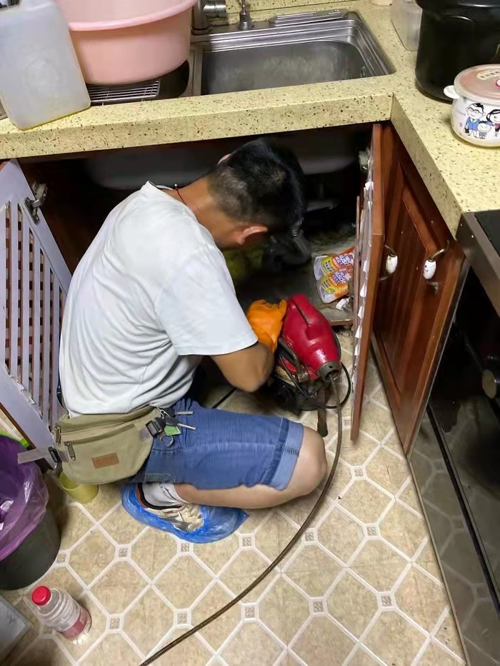 四更镇通下水道